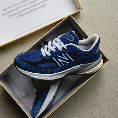 New Balance NB 990系列 V6 运动休闲鞋复古跑步鞋老爹鞋 U990IA6