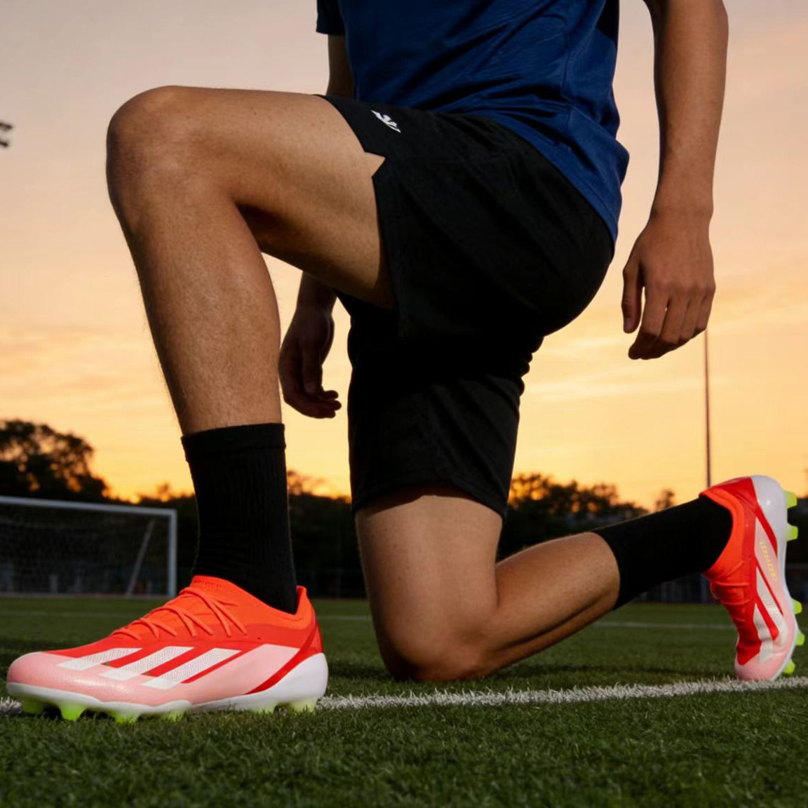 Adidas/阿迪达斯 X Crazyfast HG/AG 高端人草 足球鞋 IF0652