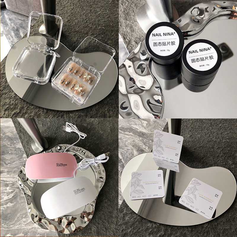 美甲工具指甲锉uv固态胶穿戴甲美甲工具