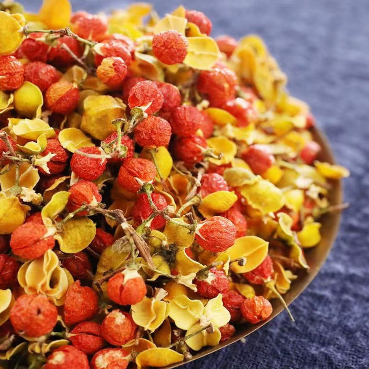 七仙草火灵子野生正品新货无硫花茶泡水煮水中缅边境云南阿松现收