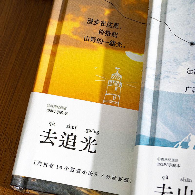 文艺精装向野而生手帐本情书情侣高颜值日记笔记本