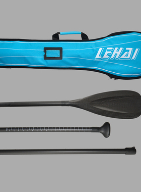 sup桨全碳三节纯碳桨包半碳桨可伸缩方便携收纳带背包