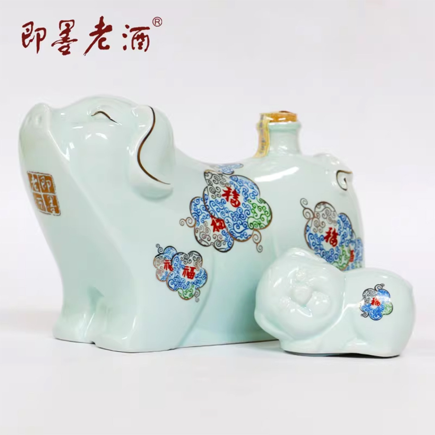 即墨老酒 猪年生肖酒 收藏黄酒 酿酒师手工酿造 封坛原酒