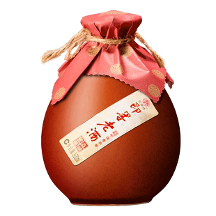 山东即墨老酒甜型黄酒九年陈酿整箱坛子装手工冬酿黄米酒礼盒送礼