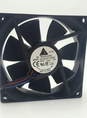 原装台达 DELTA AFB0912HH 0.40A 12V 9025 双滚珠机箱9CM风扇