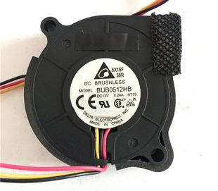 Delta/台达 5015 12V 0.24A 5CM/厘米 鼓风机涡轮风扇 BUB0512HB