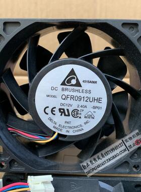 全新原装台达 QFR0912UHE 9038 9cm 12V 2.40A 超大风暴力风扇