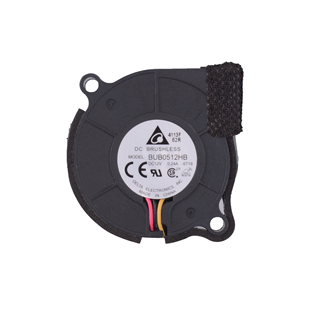 原装台达BUB0512HB 5015 12V 0.24A 三线  涡轮 散热风扇 鼓风机