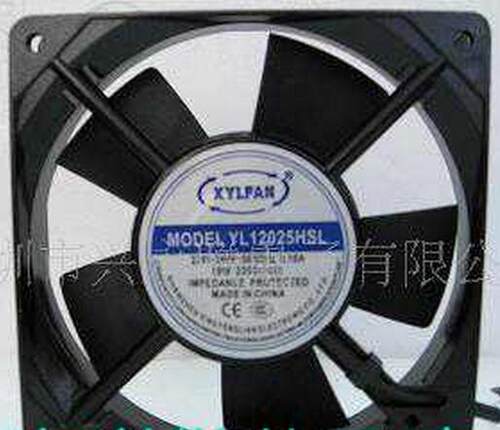 YL12025HSL 220V-240V 0.10A 19W全新XYLFAN 120*120*25 交流风扇