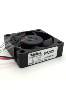 日本NIDEC 3510双滚珠 3.5cm笔记本风扇 5V 0.08A C34559-55CQ