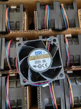 AVC 6CM厘米6038 48V 0.87A DBPE0638B8S 服务器机箱4PIN散热风扇