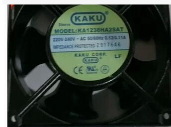 全新台湾卡固KAKU散热风扇 KA1238HA2SAT 220V 卡固风扇