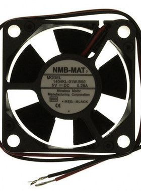 NMB-MAT7 1404KL-01W-B50 3510 5V 0.28A 35mm两线滚珠散热风扇