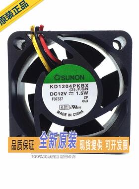 正品SUNON KD1204PKBX 4020 12V 1.5W 4CM 超静音悬磁浮散热风扇
