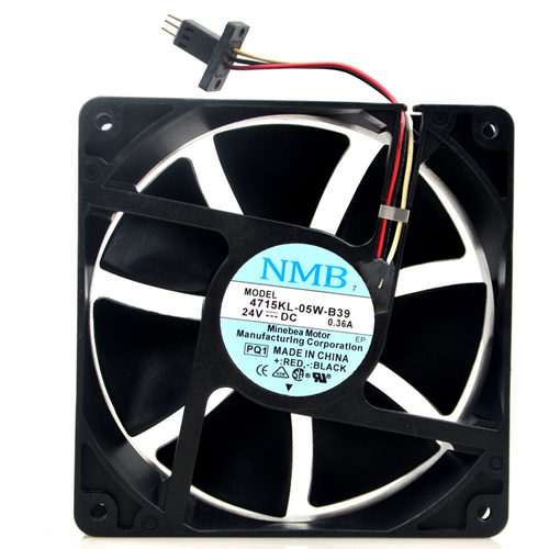 NMB 4715KL-05W-B39 24V0.36A 12CM 12038 发那科机床 变频器风扇