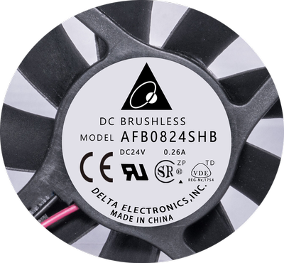 AFB0824SHB 台达 8015 24V 0.26A 8CM/厘米 双滚珠变频器工控风扇