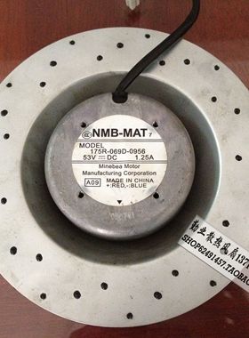 原装NMB 175R-069D-0956 53V 1.25A 17555 离心风轮 圆盘风机