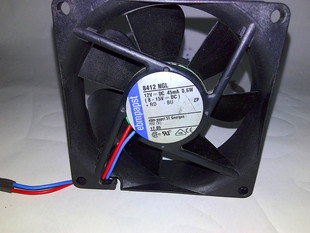 0.6W 8CM 散热 TYP8412NGL 风扇 2线 12V 8025 EBMPAPST 里面