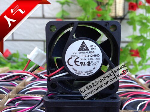 华三H3C 3600 5600交换机S5500台达4020风扇12V 0.15A EFB0412HHD