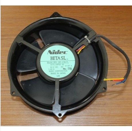日本Nidec 24V 1.40A BKV301 216/77 D17L-24PS3 02 散热风扇