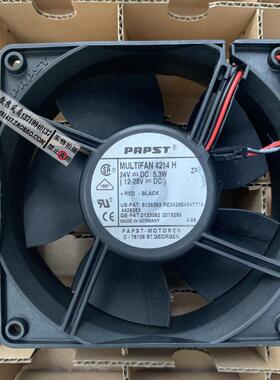 原装papst MULTIFAN 4214 H 4214/12/6 H R HR GH24V变频器风扇