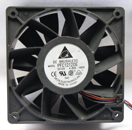 原装台达PFC1212DE 12038 12V 4.8A 12CM超大风量暴力风扇