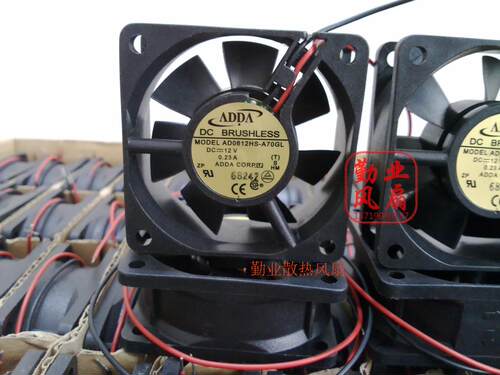全新 协喜ADDA 6025 12V 0.23A 6CM 机箱电源风扇 AD0612HS-A70GL