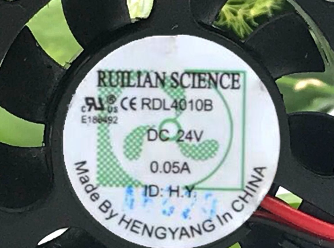 原装欣瑞联 4CM 4010 24V 0.05A 4厘米散热风扇 RDL4010B