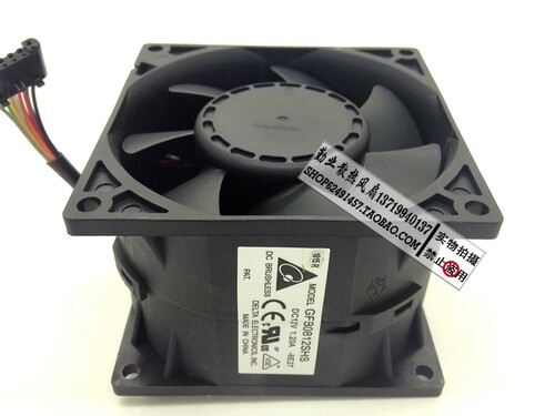 全新正品 台达 GFB0812SHS 8056 12V 1.20A 双转子增压暴力风扇