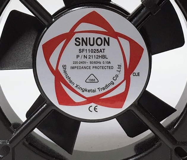 SUNON 建准 SF11025AT 2122HSL/HBL 220V 0.10A 11cm 轴流风机