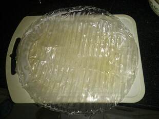 干粉皮500克 东北大拉皮凉皮凉拌水捞拉皮芝麻酱拉皮 买5斤包邮