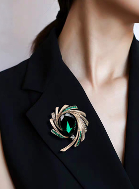 Brooch新款璀璨之星胸针女防走光衬衫西服大衣配饰轻奢时尚胸花