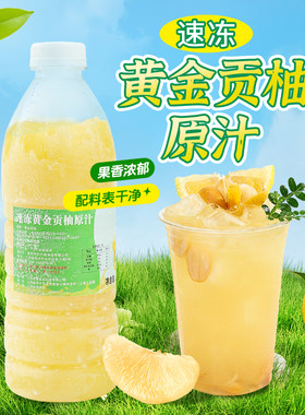 饮力健冷冻黄金贡柚子原浆