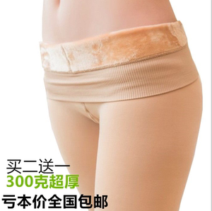 可可妖精加厚光腿透透袜女冬一体加绒加厚打底神器压力裤