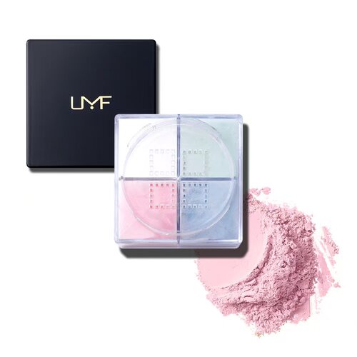UMF定妆粉 四宫格幻彩蜜粉 防脱妆定妆防汗散粉提亮修颜化妆粉