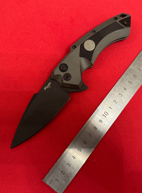 美国进口HOGUE霍格SIG SAURE西格绍尔定制款X5战术背鳍快开折叠刀