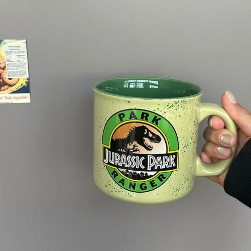 美国侏罗纪公园霸王恐龙马克杯