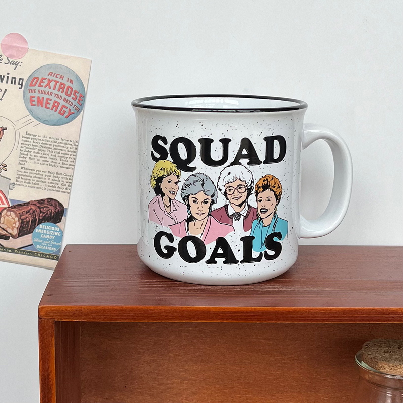 美剧黄金女郎周边马克杯陶瓷