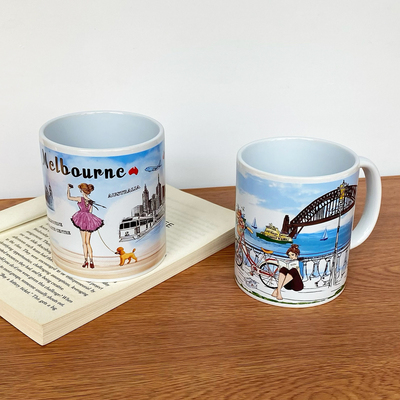 澳大利亚城市Australia周边水杯