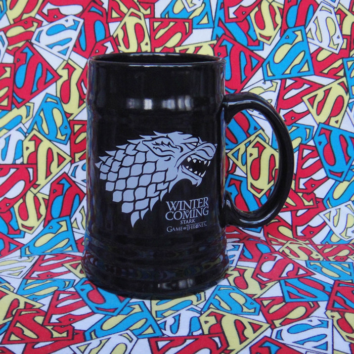 美剧权力的游戏冰与火之歌史塔克家族狼图腾陶瓷水杯通宵款大茶杯