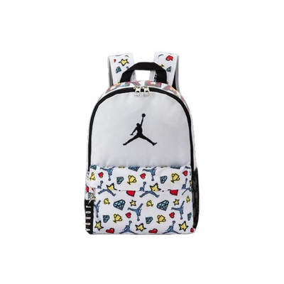 Jordan耐克涂鸦飞人双肩小背包