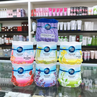 越南鲜花空气芳香啫喱满室香ROOM 室内固体清新剂香膏汽车房间