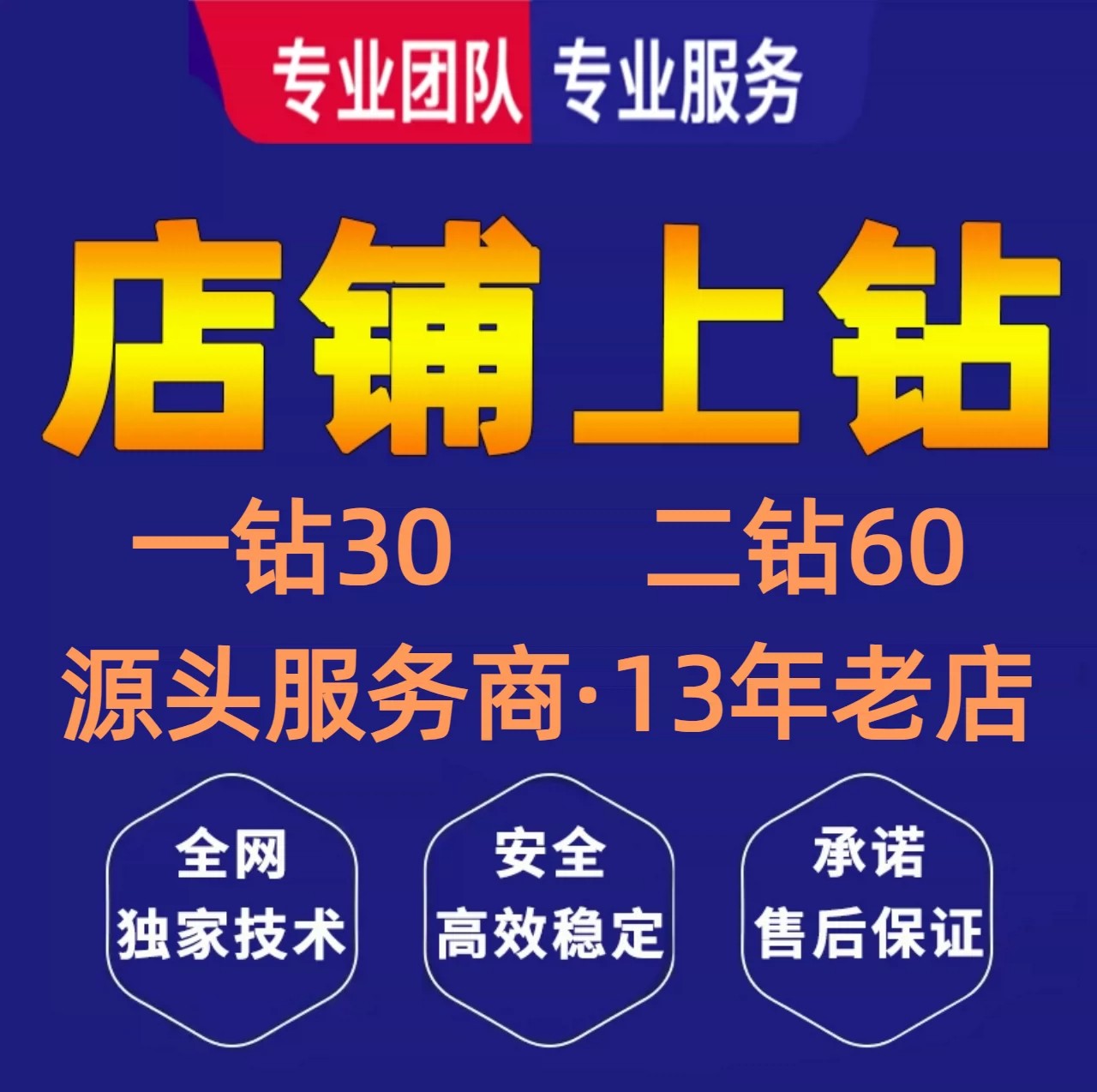 淘宝店铺代运营升级新店上钻直通平面广告设计