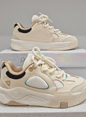 匹克态极女鞋凌跃25年冬季时尚面包鞋板鞋男子运动休闲鞋ET34347B