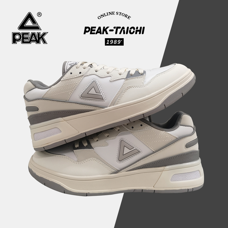 匹克态极男鞋大三角910经典og复刻板鞋男夏季新款运动鞋厚底百搭