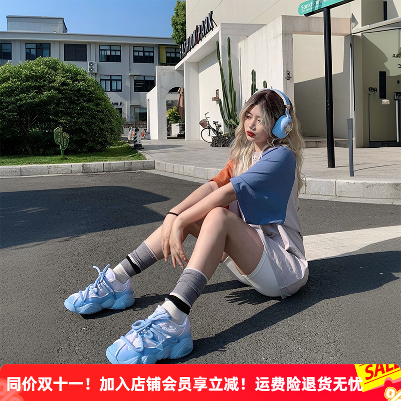 吴磊同款匹克态极女鞋6371面包鞋