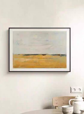 金黄田野欧式风景客厅装饰画大师壁画美式卧室餐厅挂画新中式摆画