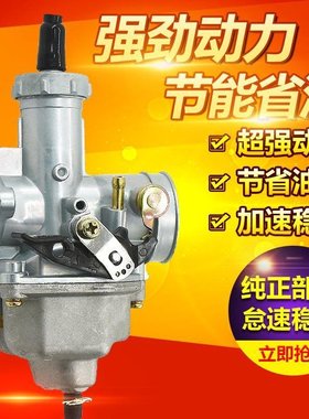 摩托车CG125 150 175 200 PZ26 27 30化油器适用宗申隆鑫力帆三轮