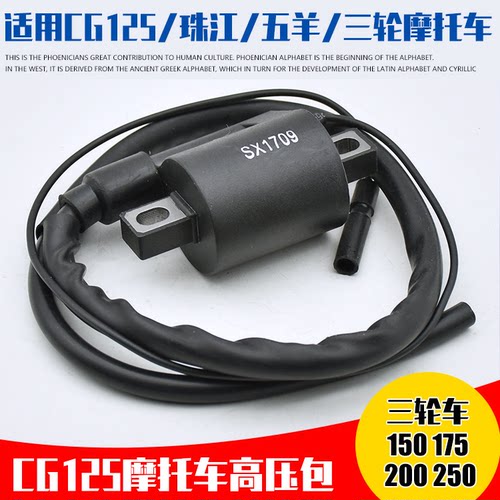摩托车三轮车CG125高压包摩杰龙