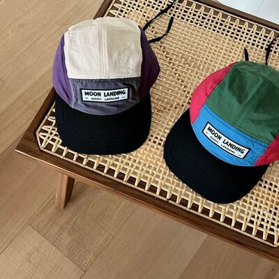 韩国儿童帽子夏女童鸭舌帽薄中大童男童速干棒球帽遮阳防晒帽潮牌